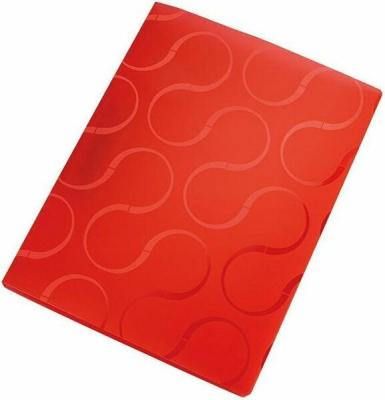 Папка с файлами OMEGA, 20 файлов, цвет красныйй, материал полипропилен, плотность 450 мкр