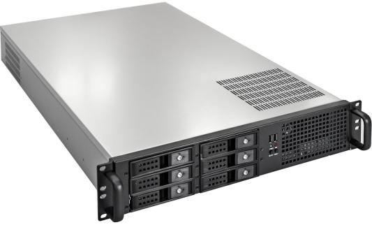 Серверный корпус 2U Exegate Pro 2U660-HS06 500 Вт чёрный серебристый