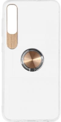Чехол с кольцом-держателем для Samsung Galaxy A50 DF sTRing-04 (gold)