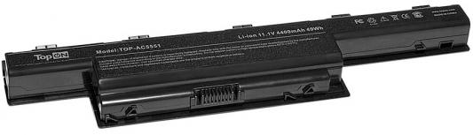 Аккумуляторная батарея TopON TOP-AC5551 4400мАч для ноутбуков Acer Aspire 4551G 4741 4771G 5253 5333
