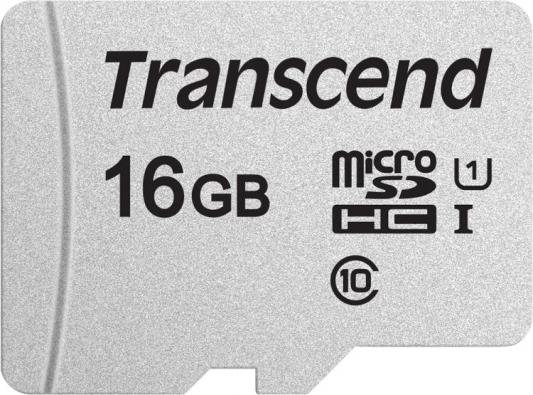 Карта памяти microSDHC 16Gb Class10 Transcend TS16GUSD300S w/o adapter