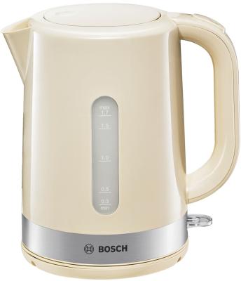 Чайник электрический Bosch TWK 7407 2200 Вт бежевый 1.7 л пластик