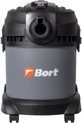 Bort Пылесос для сухой и влажной уборки BAX-1520-Smart Cle {Расход воздуха 50 л/сек; 94 л/сек; Вместимость бака 20 л; Мощность 1400 Вт; Пылесос для влажной уборки ;гарантия 2 г} [98291148]