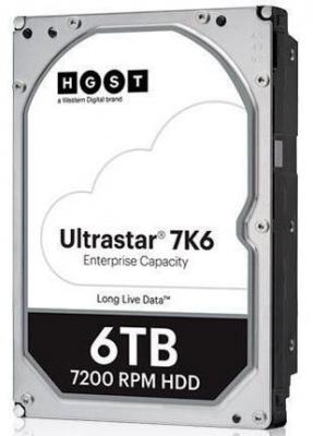 Жесткий диск 3.5" 6 Tb 7200rpm 256Mb cache HGST Ultrastar DC 7K6 SAS