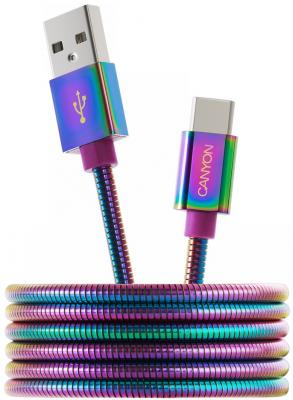 Кабель питания USB Type-C Canyon CNS-USBC7RW USB Type-C USB 2.0 разноцветный
