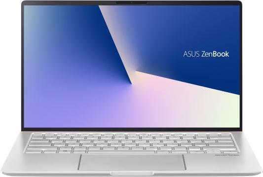 Ноутбук Asus Zenbook UM433DA-A5016 Ryzen 5 3500U/8Gb/SSD256Gb/AMD Radeon Vega 8/14"/FHD (1920x1080)/noOS/silver/WiFi/BT/Cam
