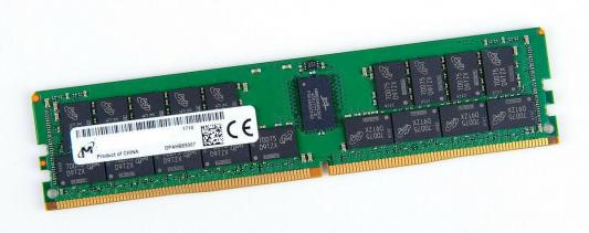 Оперативная память для компьютера 64Gb (1x64Gb) PC4-23400 2933MHz DDR4 DIMM ECC Registered CL21 Crucial MTA36ASF8G72PZ-2G9E1