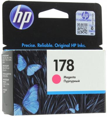 Картридж HP CB319HE (№178) пурпурный , 4 мл. для Photosmart C5383/C6383/D5463