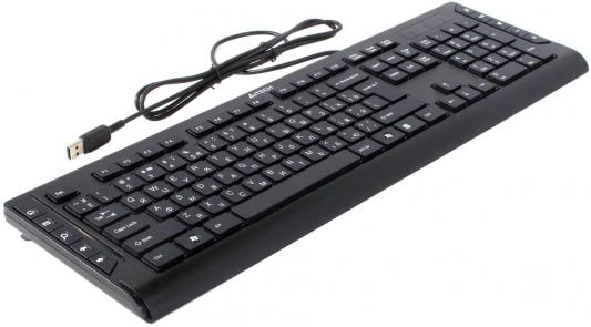 Клавиатура проводная A4TECH KD-600 X-Slim USB черный