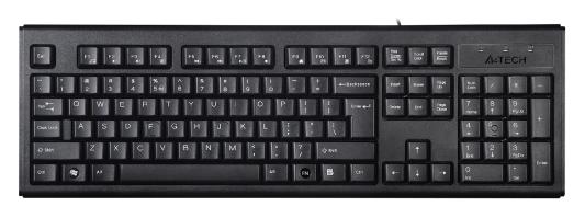 Клавиатура A4TECH KR-83 USB черный