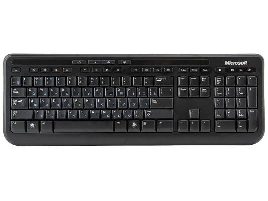 Клавиатура Microsoft Wired Keyboard 600 USB черный ANB-00018
