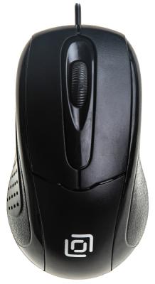 Мышь проводная Oklick 305M чёрный USB
