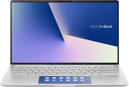 Ноутбук Asus Zenbook UX434FAC-A5398R Core i7 10510U/16Gb/SSD1Tb/Intel UHD Graphics 620/14"/IPS/FHD (1920x1080)/Windows 10 Professional 64/silver/WiFi/BT/Cam/Bag