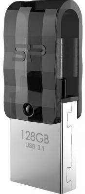 Флешка 128Gb Silicon Power SP128GBUC3C31V1K USB 3.1 USB Type-C черный