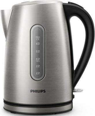 Чайник электрический Philips HD9357/10 2200 Вт серебристый 1.7 л нержавеющая сталь