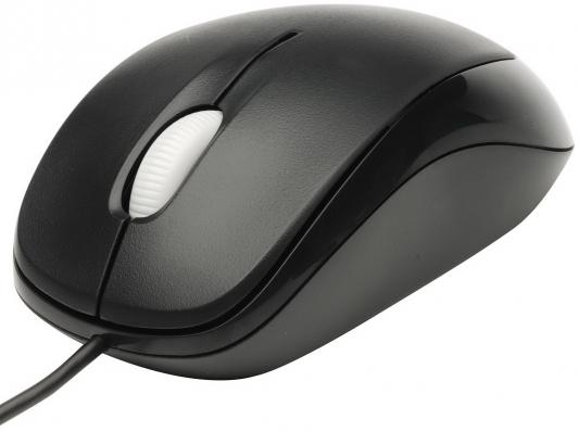 Мышь проводная Microsoft Compact Optical Mouse 500 чёрный USB