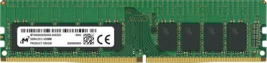 Оперативная память для компьютера 16Gb (1x16Gb) PC4-21300 2666MHz DDR4 UDIMM ECC CL19 Micron MTA18ASF2G72AZ-2G6E2