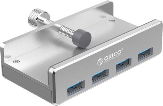 Концентратор USB 3.0 Orico MH4PU 4 х USB 3.0 серебристый
