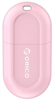 Адаптер USB Bluetooth Orico BTA-408 (розовый)