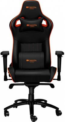 Кресло для геймеров Canyon CND-SGCH5 черный/оранжевый