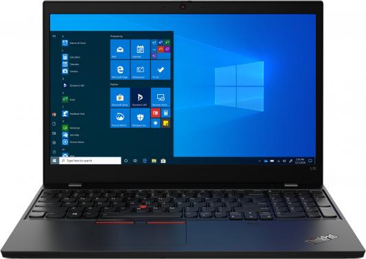 Ноутбук Lenovo ThinkPad L15 G1 T Core i5 10210U/8Gb/SSD256Gb/Intel UHD Graphics/15.6"/WVA/FHD (1920x1080)/Windows 10 Professional 64/black/WiFi/BT/Cam