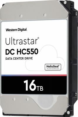 Жесткий диск 3.5" 16 Tb 7200 rpmrpm 512 MbMb cache Western Digital Ultrastar DC HC550 SATA III 6 Gb/s (0F38462 WUH721816ALE6L4)