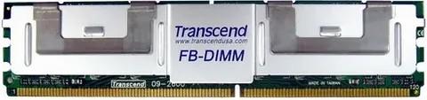 Оперативная память 4Gb (1x4Gb) PC2-5300 667MHz DDR2 FB-DIMM ECC Registered CL5 Transcend TS512MFB72V6U-T