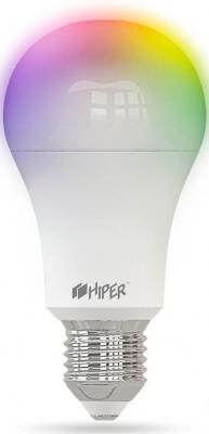 Умная LED E27 лампочка Wi-Fi HIPER IoT A61 RGB цветная