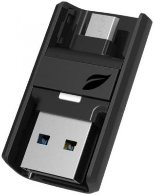 Флэш-драйв LEEF Bridge, 64 Гб, OTG USB 3.1 gen.1 & micro USB