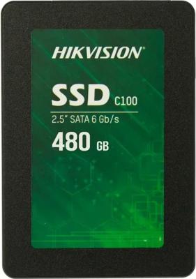 Твердотельный накопитель SSD 2.5" 480 Gb Hikvision C100 Read 520Mb/s Write 400Mb/s 3D NAND TLC