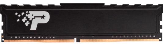 Оперативная память для компьютера 16Gb (1x16Gb) PC4-25600 3200MHz DDR4 DIMM Unbuffered CL22 Patriot Signature Premium PSP416G32002H1