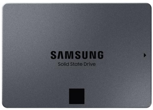 Твердотельный накопитель SSD 2.5" 2 Tb Samsung 870 QVO Read 560Mb/s Write 530Mb/s 3D QLC NAND (MZ-77Q2T0BW)