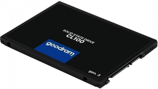 Твердотельный накопитель SSD 2.5" 240 Gb Goodram CL100 Read 520Mb/s Write 400Mb/s 3D NAND TLC (SSDPR-CL100-240-G3)