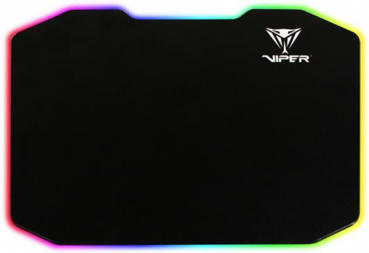 Игровой коврик для мыши Patriot Viper LED mouse pad (354 x 243 x 6 мм, RGB подсветка, USB, полимер, резина)