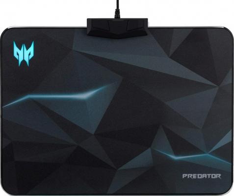 Игровой коврик для мыши Acer Predator RGB (355 x 256 x 17 mm, RGB подсветка, USB, полипропилен, силикон, NP.MSP11.008)