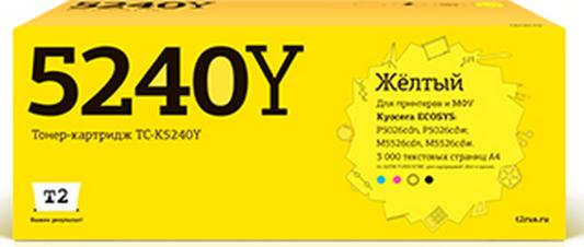 TC-K5240Y Тонер-картридж T2 для Kyocera ECOSYS Р5026cdn/Р5026cdw/M5526cdn/M5526cdw (3000 стр.) желтый, с чипом