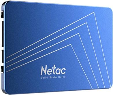 Твердотельный накопитель SSD 2.5" 60 Gb Netac N535S Read 400Mb/s Write 200Mb/s 3D NAND TLC (NT01N535S-060G-S3X)