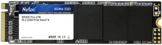Твердотельный накопитель SSD M.2 250 Gb Netac N950E Pro Read 3000Mb/s Write 1300Mb/s 3D NAND TLC