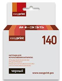 Картридж EasyPrint IH-335 №140 для HP Deskjet D4263/D4363/D5360/Officejet J5783/J6413/Photosmart C4273/C4283/C4343/C4383/C4473/C4483/C4583/C5283/D5363, черный