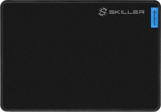 Игровой коврик для мыши Sharkoon SGP1 L чёрный (355 x 255 x 2,5 мм, обмётка, текстиль, резина)