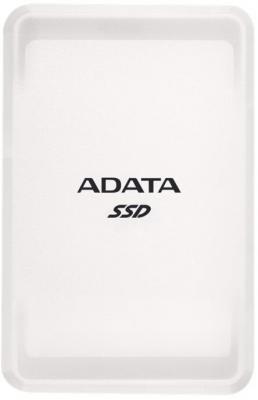 Внешний SSD диск 1.8" 500 Gb USB 3.1 USB Type-C A-Data ASC685-500GU32G2-CWH белый