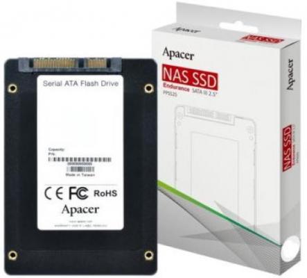Твердотельный накопитель SSD 2.5" 512 Gb Apacer AP512GPPSS25-R Read 550Mb/s Write 490Mb/s 3D NAND TLC