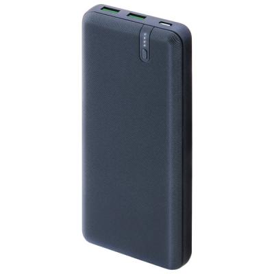 Мобильный аккумулятор Interstep IS PB1018PD Li-Pol 10000mAh 3A+2A+1.5A синий 2xUSB