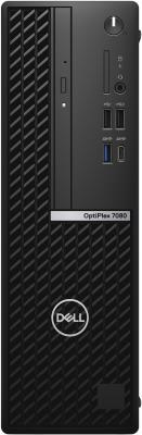 ПК Dell Optiplex 7080 SFF Core i9 10900 (2.8)/32Gb/SSD512Gb/UHDG 630/DVDRW/CR/Windows 10 Professional/GbitEth/200W/клавиатура/мышь/черный