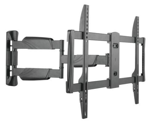 Кронштейн для телевизора Ultramounts UM 909 черный 37"-75" макс.35кг настенный поворотно-выдвижной и наклонный