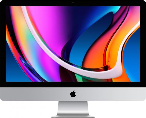 Apple iMac [Z0VT00E1X, Z0VT/with Numpad] Silver 27" Retina 5K {(5120x2880) i5 3.7GHz (TB 4.6GHz) 6-core 9th-gen/8GB/2TB Fusion Drive/Radeon Pro 580X 8GB} (2020)
