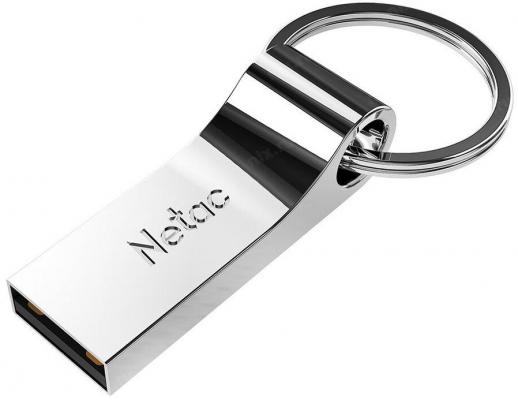 Флешка 64Gb Netac - USB 2.0 серебристый