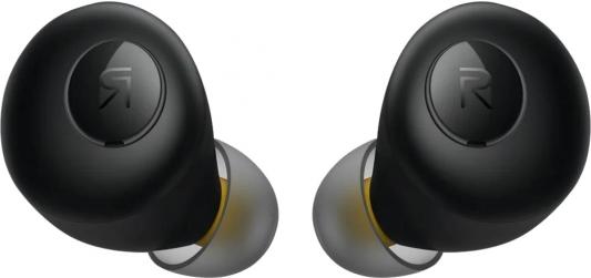 Гарнитура вкладыши Realme Buds Q RMA215 черный беспроводные bluetooth в ушной раковине (4812229)