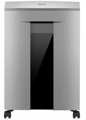 Шредер Deli 9959 серый с автоподачей (секр.P-6)/фрагменты/7лист./30лтр./скрепки/скобы