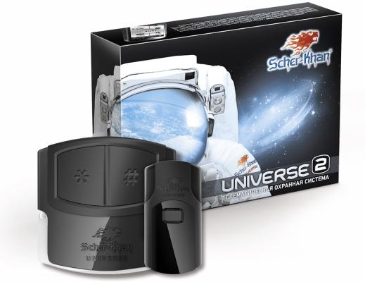 Охранная система Scher-Khan Universe 2 брелок без ЖК дисплея